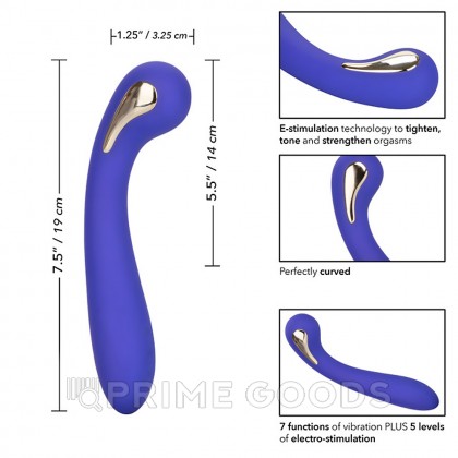 Вибромассажер для точки G с электростимуляцией CalExotics Impulse Intimate Estim Petite G Wand (19 × 3,75 см) от sex shop primegoods фото 7
