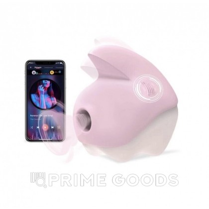 Вакуумный клиторальный стимулятор с вибрацией Unicorn от Magic Motion лиловый от sex shop primegoods