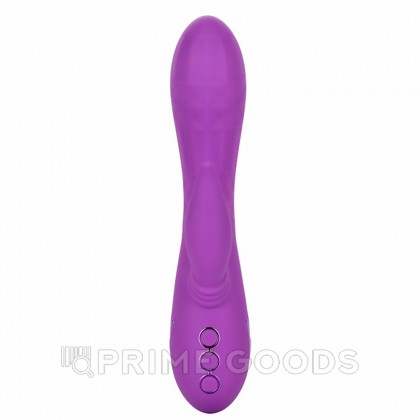Вибромассажер-кролик CalExotics California Dreaming Valley Vamp с ритмичным стимулятором (12.75x3.75 см) от sex shop primegoods фото 3