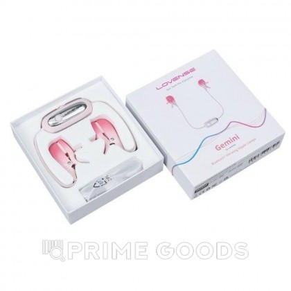Вибрирующие зажимы для сосков Gemini LOVENSE (управление через приложение) от sex shop primegoods фото 6