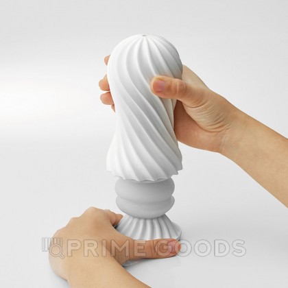 TENGA FLEX Мастурбатор Silky White от sex shop primegoods фото 2
