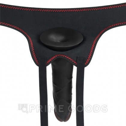 Страпон на трусиках Ingen (19*5 см) в чёрном цвете от sex shop primegoods фото 16