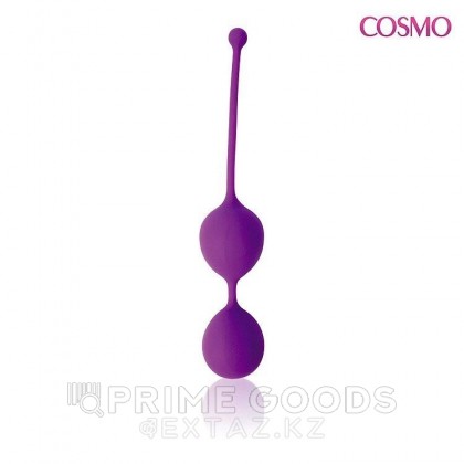Вагинальные шарики Cosmo, фиолетовые, 3 см от sex shop primegoods