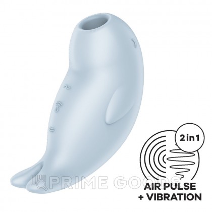 Клиторальный стимулятор Satisfyer Seal you soon (воздушная стимуляция + вибрация) от sex shop primegoods