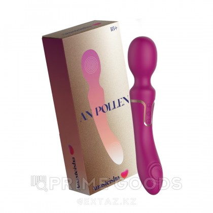 Двухсторонний вибромассажер AN Pollen с пульсацией и вибрацией от Anasteisha от sex shop primegoods фото 5