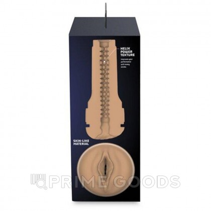 Мастурбатор Feel Stroker от KIIROO вульва (светло-коричневый) от sex shop primegoods фото 2