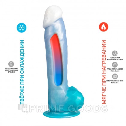 Фаллоимитатор Fantasy line Angel от Silexd голубой от sex shop primegoods фото 5