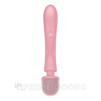 Вибратор-массажер Satisfyer Triple Lover розовый от sex shop primegoods фото 6