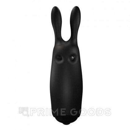 Карманный вибратор-кролик Rabbit Adrien Lastic черный от sex shop primegoods