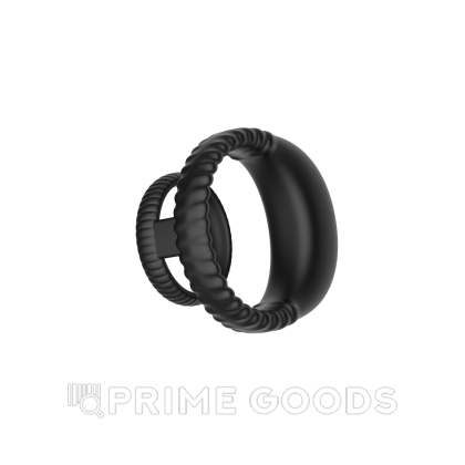 Двойное эрекционное кольцо с вибрацией от sex shop primegoods фото 5