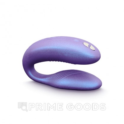 Вибратор для пар фиолетовый WE-VIBE Sync Cosmic от sex shop primegoods фото 4