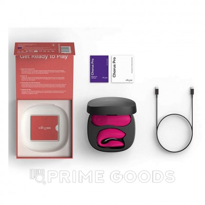 Вибратор для пар We-Vibe Chorus Pro розовый от sex shop primegoods фото 7
