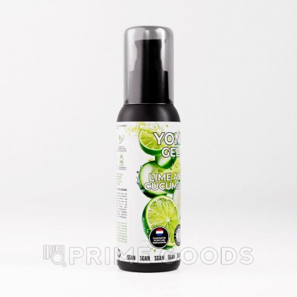 Лубрикант для орального секса SGAN Sensual со вкусом Лайм огурец, 100 мл от sex shop primegoods фото 8