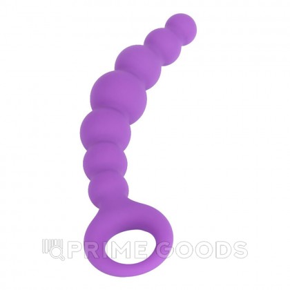 Анальная цепочка Bubble фиолетовая от Alive от sex shop primegoods фото 5