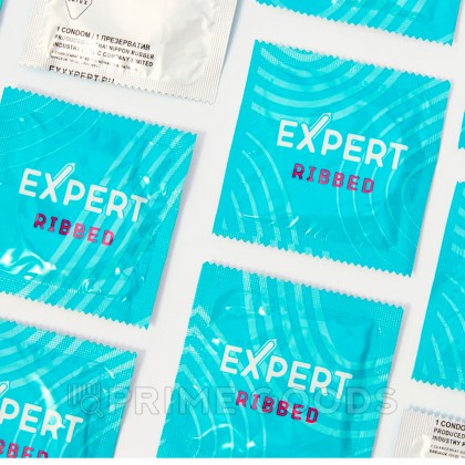 Презервативы EXPERT Ribbed, ребристые, 3 шт от sex shop primegoods фото 4