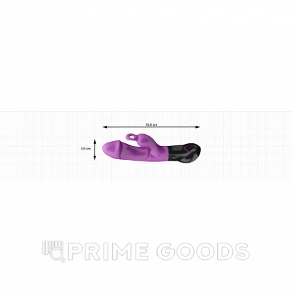 Вибратор-кролик Ares от Adrien Lastic фиолетовый (20,6*3,8 см.) от sex shop primegoods фото 7