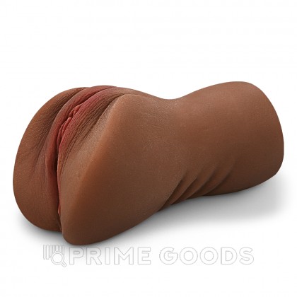 Мастурбатор в виде вагины, компактный (коричневый) от sex shop primegoods