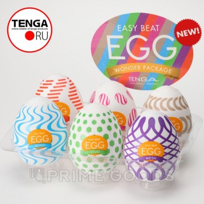 TENGA  Мастурбатор яйцо WONDER CURL от sex shop primegoods фото 5