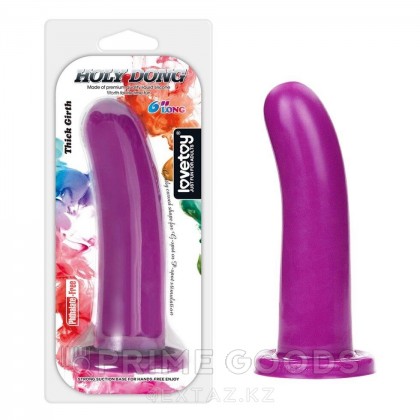 Фаллоимитатор Lovetoy Holy Dong (17×4,3 см), фиолетовый от sex shop primegoods фото 2