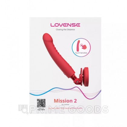 Дилдо-вибратор с технологией Mission 2 от Lovense от sex shop primegoods фото 8