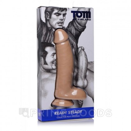 Большой гладкий фаллоимитатор Tom of Finland - 26 см от sex shop primegoods фото 3