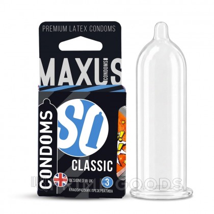 Презервативы классические MAXUS AIR Classic №3 от sex shop primegoods