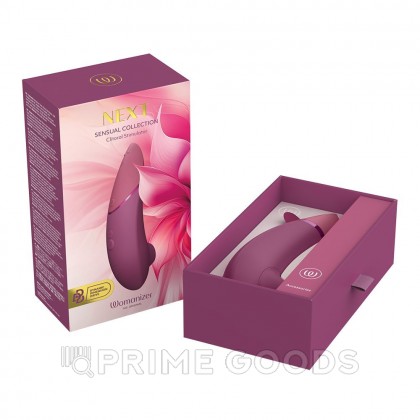 Бесконтактный клиторальный стимулятор Womanizer Next темно-розовый от sex shop primegoods фото 3