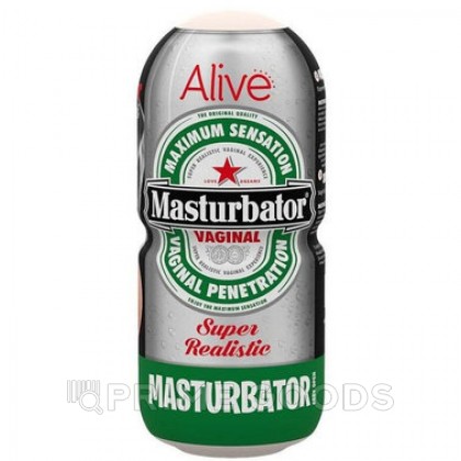 Мастурбатор Heineken (вагина) от Alive от sex shop primegoods фото 2