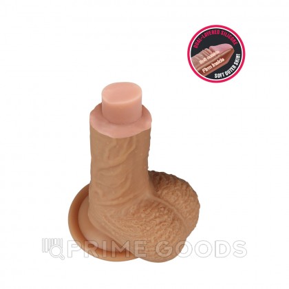 Реалистичный фаллоимитатор Lovetoy Bio Skin (23×4 см) от sex shop primegoods фото 2