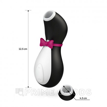 Массажер клитора Satisfyer Pro Penguin NG, черный от sex shop primegoods фото 6