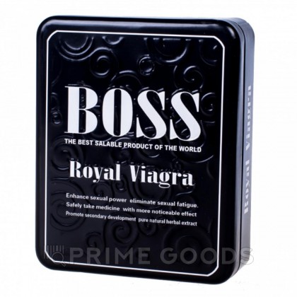 Мужской возбудитель BOSS ROYAL (УПАКОВКА 9х3) от sex shop primegoods