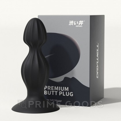 Силиконовая анальная пробка Flo от Drywell от sex shop primegoods