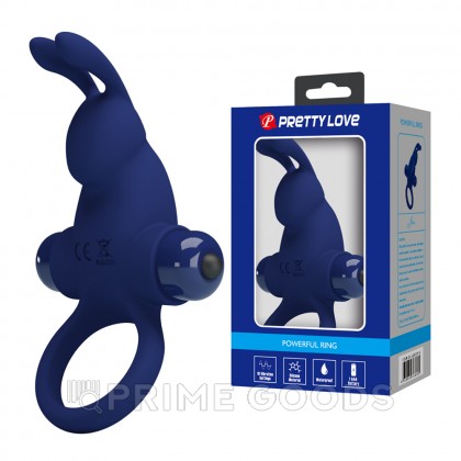 Эрекционное кольцо с вибрацией Blue rabbit от sex shop primegoods фото 9