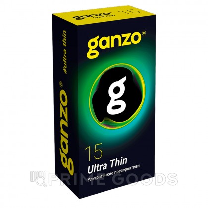 Презервативы GANZO Ultra Thin, ультратонкие, 15 шт от sex shop primegoods