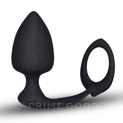 Анальная пробка с эрекционным кольцом Combo Threat от sex shop primegoods фото 4