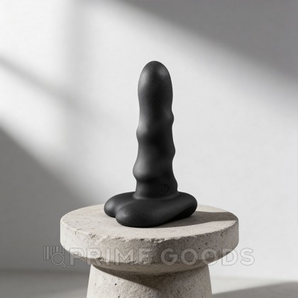 Нереалистичный дилдо Unicorn Mini Black (12,5*3,5 см) от sex shop primegoods фото 5