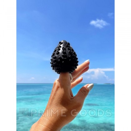 Gvibe Gegg Black - мастурбатор яйцо, 6.5х5 см (черный) от sex shop primegoods фото 3