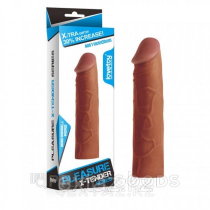 Насадка на пенис Pleasure X-TENDER (17*3,9) от sex shop primegoods фото 5