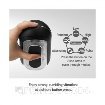 TENGA Мастурбатор Flip Zero с вибрацией черный от sex shop primegoods фото 6