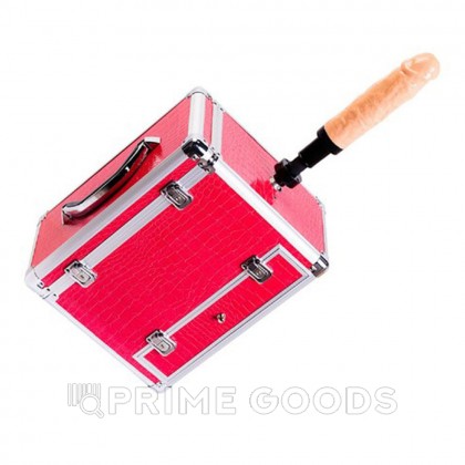 Секс-машина чемодан Diva Wiggler (2 насадки, 17 см) от sex shop primegoods фото 10