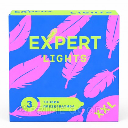 Презервативы EXPERT Light XXL, ультратонкие, увеличенного размера, 3 шт от sex shop primegoods