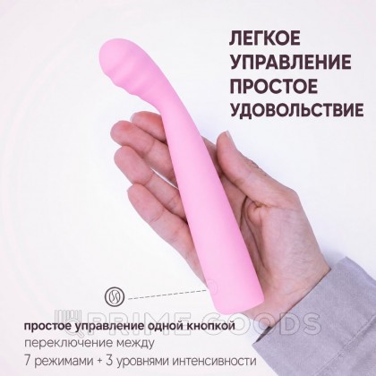 Вибратор Selove TouchBend, розовый от sex shop primegoods фото 10