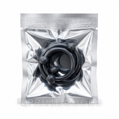 Набор эрекционных силиконовых колец (4 шт.) от sex shop primegoods фото 4