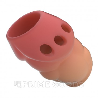 Насадка на пенис «Oscar» телесная от sex shop primegoods фото 5