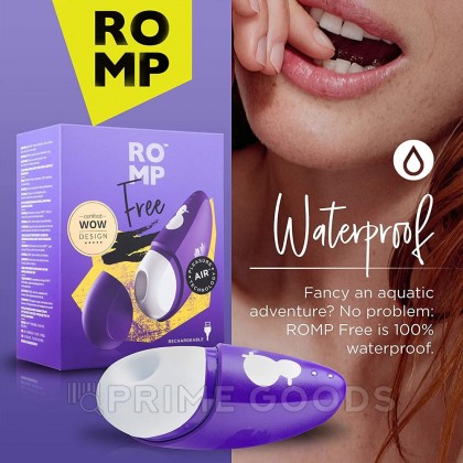  Стимулятор клитора Romp Free бесконтактный   от sex shop primegoods фото 11