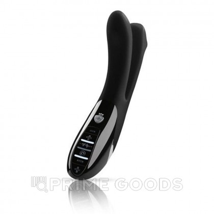 MYSTIM Вибратор с электростимуляцией Tingling Aparte eStim черный от sex shop primegoods фото 2