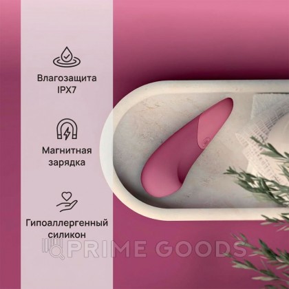 Клиторальный вибратор Womanizer Vibe, темно-розовый от sex shop primegoods фото 17