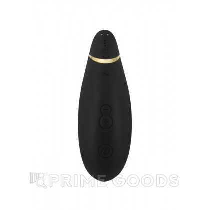 Бесконтактный клиторальный стимулятор Womanizer Premium черный/золотой от sex shop primegoods фото 5
