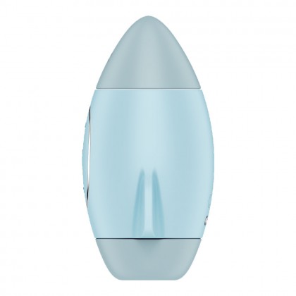 Стимулятор клитора с воздушной стимуляцией и вибрацией Satisfyer Mission Control (голубой) от sex shop primegoods фото 7