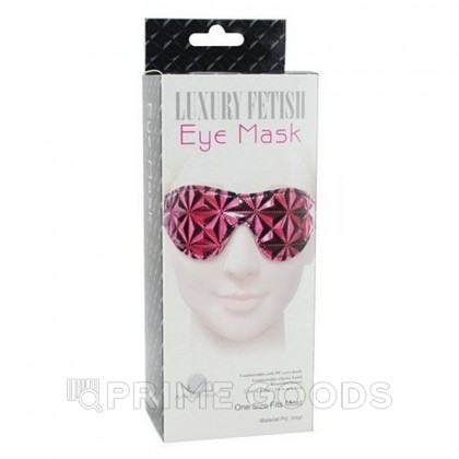 Маска красная EYE MASK от sex shop primegoods фото 3